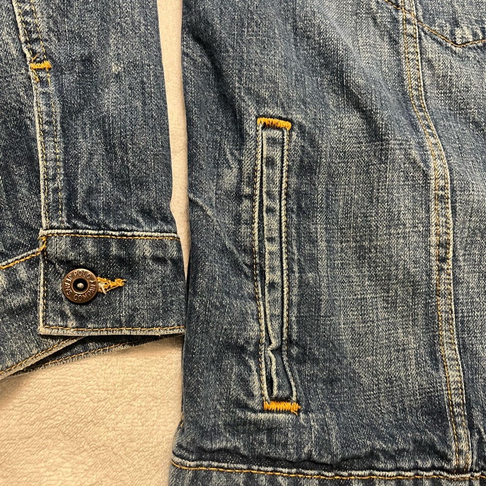 Ralph Lauren Polo Vintage Men’s Jean Jacket Large - Picture 5 of 9